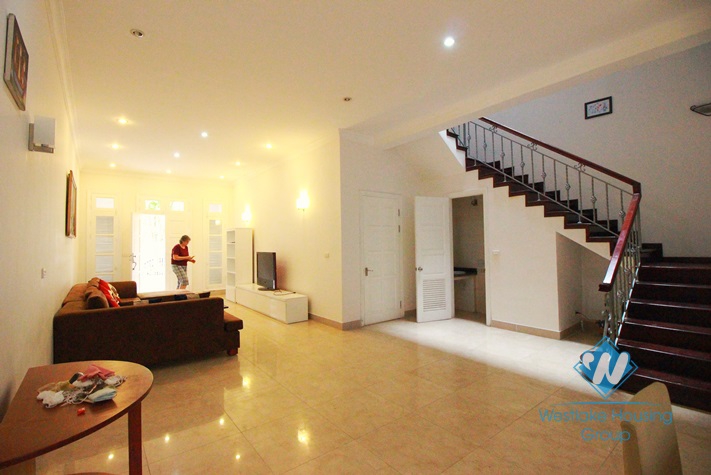 Charming house for rent in T block, Ciputra, Tay Ho, Hanoi
